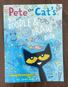 Pete the Cat Big Doodle & Draw Buch von James Dean (Taschenbuch) - Bild 1 von 4