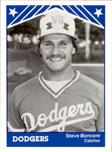 1983 Vero Beach Dodgers TCMA #14 Steve Boncore Carmichael California CA Card