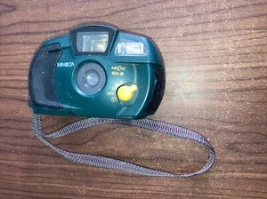 Minolta Vectis GX-2 Green APS Film Camera Please See Pictures Untested As Is - Picture 1 of 12