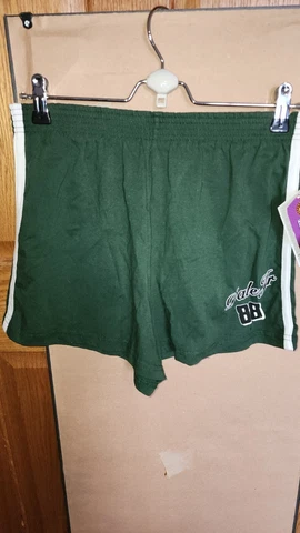 NWT Vintage Winner's Circle Ladies Collection Green Dale Earnhardt Jr. Shorts Cover