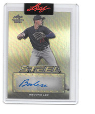 Brooks Lee  2022 Leaf Metal  Steel Auto  1/15