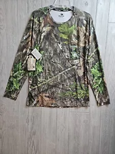 Mossy Oak No Fly Zone Camo Langarmshirt Herren M - Bild 1 von 9