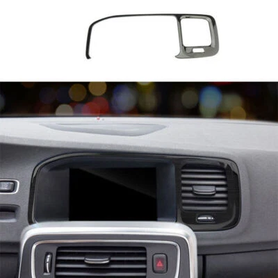 Painel de navegação console médio titânio preto acabamento adequado para Volvo S60 2011-2018 - Imagem 1 de 4