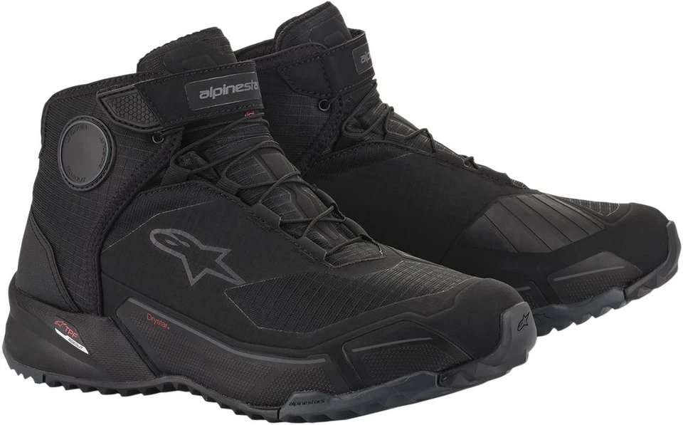 Zapatos de motocicleta Alpinestars CR-X para hombre Drystar negros Foto 1 de 1