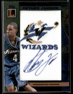 2007-08 Topps Letterman #TLA-AJ Antawn Jamison Patches Team Logo Autographs #/75 - Picture 1 of 2
