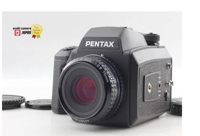 [MINT +++] Pentax 645 NII N II Camera SMC A 75mm f/2.8 Lens 120 Back From JAPAN - Image 1 of 4