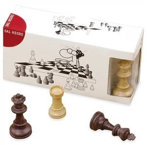 Scacchi School n 3 Dal Negro Re Altezza mm 75 - Imagen 1 de 5