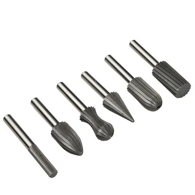 5 Pcs Tungsten Steel Rotary File Cutter Engraving Grinding Bit For Rotary Tool B - Image 1 of 4