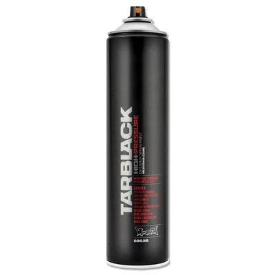 MONTANA CANS Montana TARBLACK Bitumen Sprühlack 600ml Schwarz Graffiti Industrie KFZ Spray