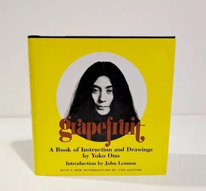 GRAPEFRUIT - YOKO ONO (INTRO BY JOHN LENNON) - HARDCOVER /SIMON & SCHUSTER 2000 - Foto 1 di 6