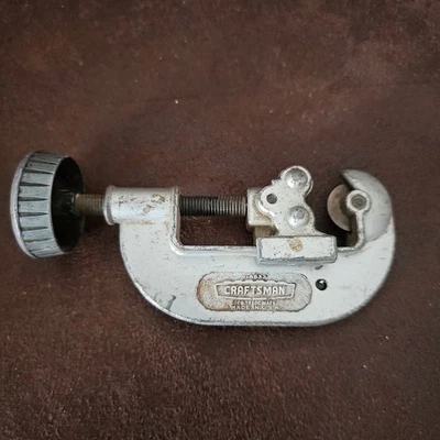 Vintage Craftsman Pipe Tube Tubing Cutter 1/8" - 1" Diameter 9-5533 Made in USA - Image 1 of 4