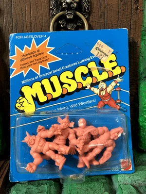 M.U.S.C.L.E. Figuras en paquete sellado sin perforar vintage 1983 Kinnikuman muscle Foto 1 de 4
