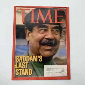 Time "Saddam's Last Stand" Magazine - April 14, 2003 - Imagen 1 de 3