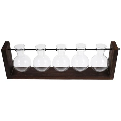  Glass Planter Wall Hanging Blumentopf Zum Aufhängen Übertopf Der Wand Pflanzer - Bild 1 von 4