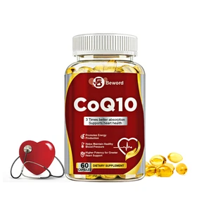 CoQ10 Coenzyme Q-10 Coenzyme 300mg Capsules Antioxidant Heart Health NON GMO - Picture 1 of 8