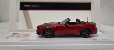 Fiat Abarth 124 Spider Costa Brava 1972 Red 1:43 TSM 430133 EXTREMELY RARE!! - Image 1 of 4