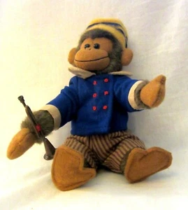 Mono Giseppi Renaldi Peluche Boyds Osos con Etiquetas Peluche con Cuerno 8 Pulgadas - Imagen 1 de 6