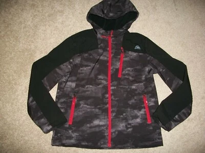 GUC BOYS SIZE 14 16 SNOZU HOODED FLEECE LINED SOFT SHELL COAT 7121 - Image 1 of 4