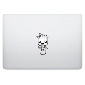 DANCING GROOT GUARDIANS OF THE GALAXY MACBOOK 11" 13" 15" APPLE FUNNY - Picture 1 of 1