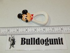 Vintage Safe Guard Vinyl Teether Ring Walt Disney Mickey Mouse Tanara