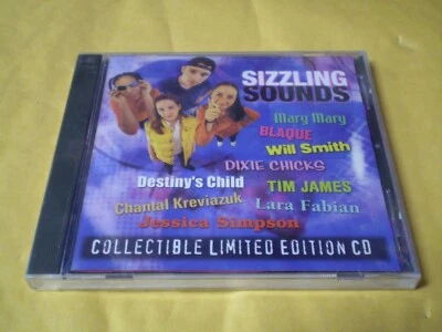Sizzling Sounds    (CD, 2000)  9 Tracks  Will Smith  Destiny's Child   Brand NEW - Image 1 of 2