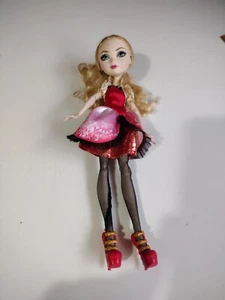 Ever After High Primer Capítulo Apple Muñeca Blanca Mattel 2013 con Zapatos Vestido Cartera - Imagen 1 de 4