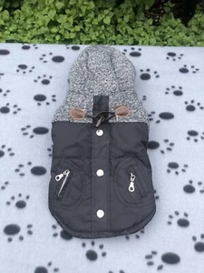 NWT 10” Small UrbanPup Cheviot Tweed Trimmed Parka Urban Pup - Picture 1 of 3