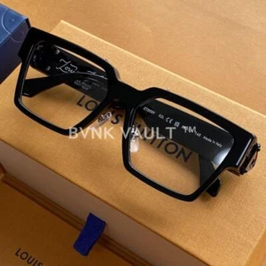 Discontinued Louis Vuitton 1.1 millionaire sunglasses clear date glasses black - Picture 1 of 4