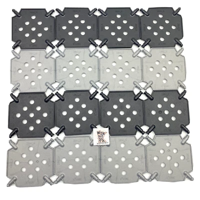 16 Knex Square 2-1/2" Panel Plate Base Assortment - Standard K'nex Parts - Image 1 of 4