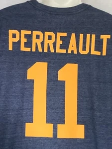 Camiseta deportiva PERREAULT #11 Buffalo Sabres 2 caras adulto talla L grande nueva sin etiquetas - Imagen 1 de 4