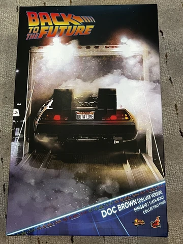 1/6 Back To the Future Doc Brown Deluxe MMS Hot Toys 909291 MMS610 Cover