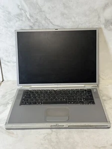 Apple PowerBook G4 M8407 (2001) – Vintage Laptop – Non Testato – Solo Come in F - Foto 1 di 9