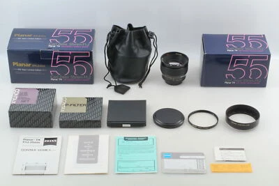 [TOP MINT] Contax Carl Zeiss Planar 55mm F/1.2 T MMG 100th Standard Lens Japón - Imagen 1 de 4