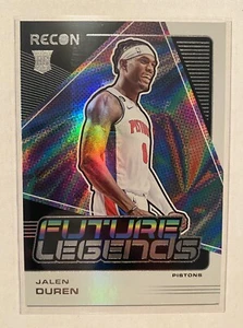 2022-23 Recon Future Legends Jalen Duren - Rookie RC Detroit Pistons - Picture 1 of 2
