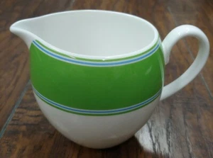 LENOX Kate Spade Cays Stripe Green Creamer EXCELLENT CONDITION - Picture 1 of 3