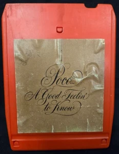 Vintage 8 Track Tape 1972 Poco A Good Feelin' To Know - Picture 1 of 7