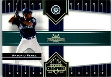 2005 Donruss Champions Impressions Gold #49 Antonio Perez /50