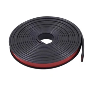3Pcs U Shape Furniture Edge Banding, 1 Meters Self Adhesive Trim, 12mm Black - Picture 1 of 4