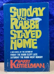 Sunday the Rabbi Stayed Home; Harry Kemelman; Putnam;  1969; 1st ed; hbdj; EX - Picture 1 of 2