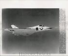 1953 Press Photo US Navy Skyray interceptor plane tries for world speed record