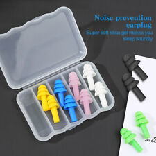 7pairs Noise Cancelling Ear Plug Soft Work Sleeping Swimming Studying Industrial