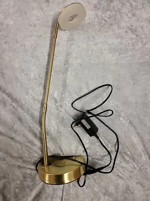 Schreibtischlampe Schreibtischleuchte goldbarben von Fischer Leuchten  - Bild 1 von 4