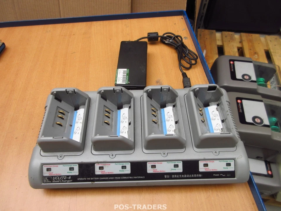 Zebra UCLI72-4 Quad Battery Charger AT16305-8 for QL420 QL320 QL220 RW220 RW420 - Bild 1 von 4