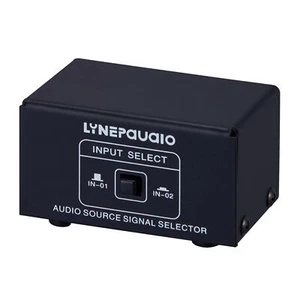 Interruptor de audio RCA selector de señal de fuente divisor de audio estéreo caja interruptor A/B - Imagen 1 de 12