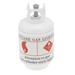 1/10 Mini White Decorative Propane Tank Toy Display Diorama for RC Crawler Car F - Picture 1 of 8