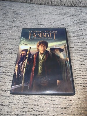 The Hobbit An Unexpected Journey (DVD, 2012) 2 Discs Digital UltraViolet Ext Ed - Image 1 of 4