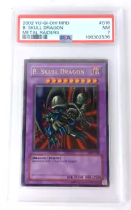 2002 YUGIOH MRD-018 Black Skull Dragon SECRET RARE PSA 7 NM - Bild 1 von 2