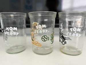 Vintage Welch’s Tom & Jerry jelly glasses - Set of Three - 1990-1991 - Picture 1 of 6
