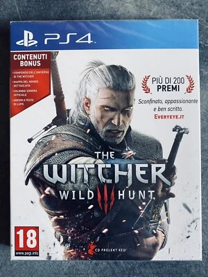 THE WITCHER 3 WILD HUNT DAY ONE EDITION PS4 PLAYSTATION SIGILLATO - Immagine 1 di 4