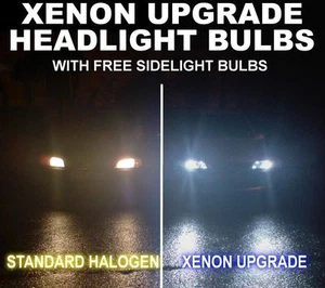 XENON H4 60/55w LOW HIGH DIP MAIN BEAM HEADLIGHT LAMP BULBS X2 501 472 - Picture 1 of 1